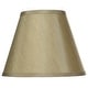 preview thumbnail 54 of 88, Hardback Faux Silk Conical Lamp Shade, 5 inch Top, 9 inch Bottom, 7 inch Slant