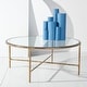 preview thumbnail 2 of 39, SAFAVIEH Couture Jessa Round Metal Coffee Table - 36"W x 36"D x 15"H