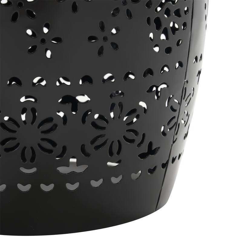 12" Metal Side Table