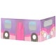 preview thumbnail 1 of 8, Max and Lily Cotton Underbed Camper Van Curtain Pink/Purple