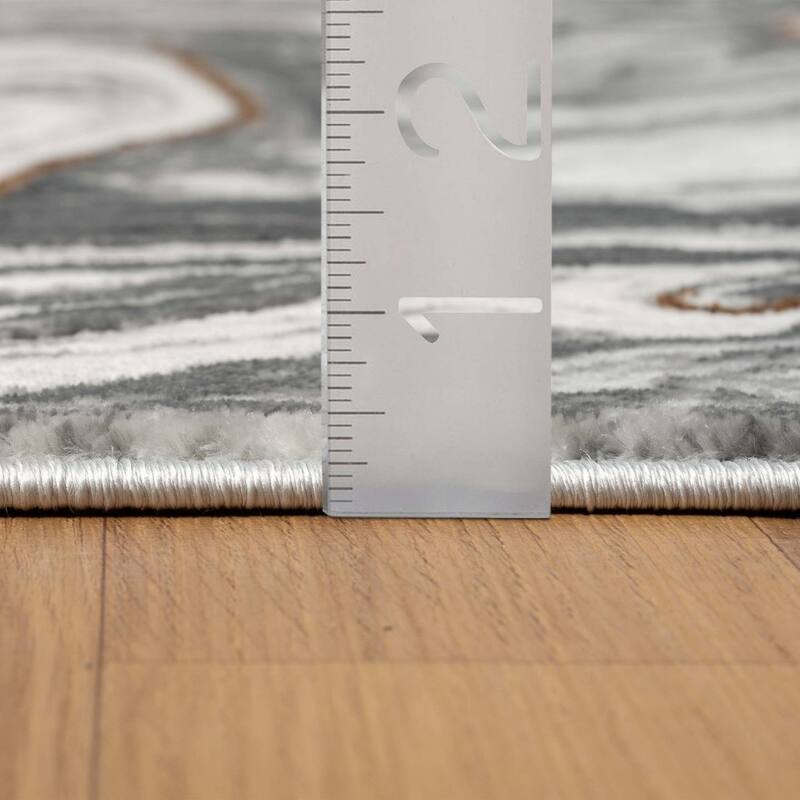 Luxe Weavers Marble Abstract Pattern Area Rug for Living Rooms