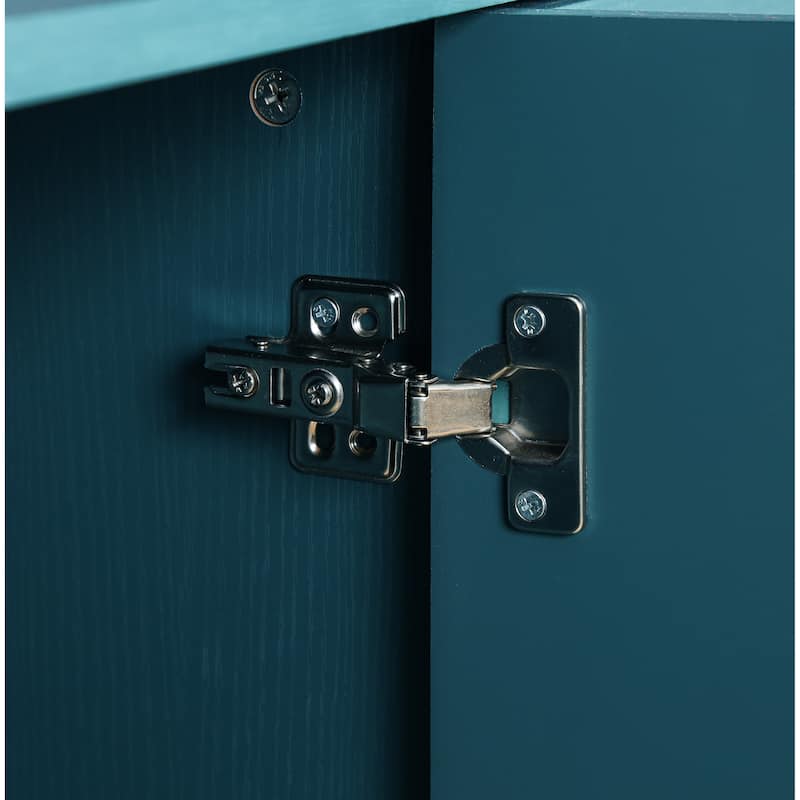 63'' Large Storage Cabinet with Metal Handle