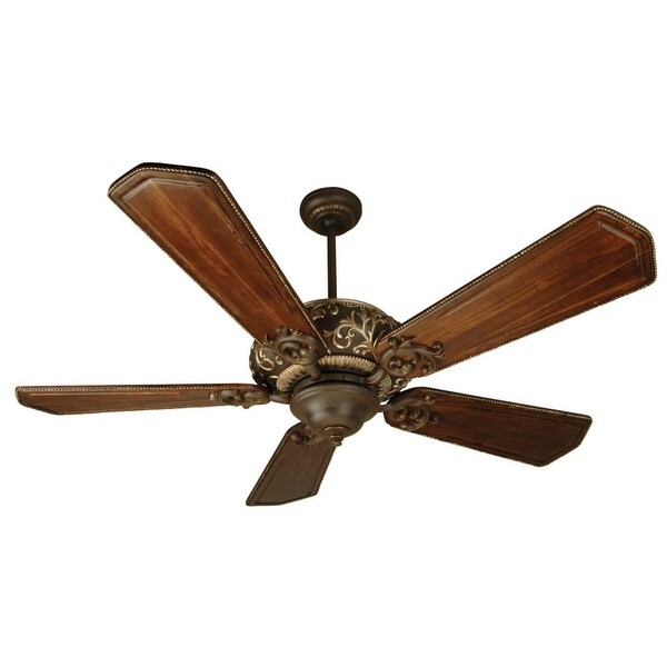 Craftmade K10327 Ophelia 56" 5 Blade Energy Star Indoor Ceiling Fan - Blades Included - aged bronze/vintage madera