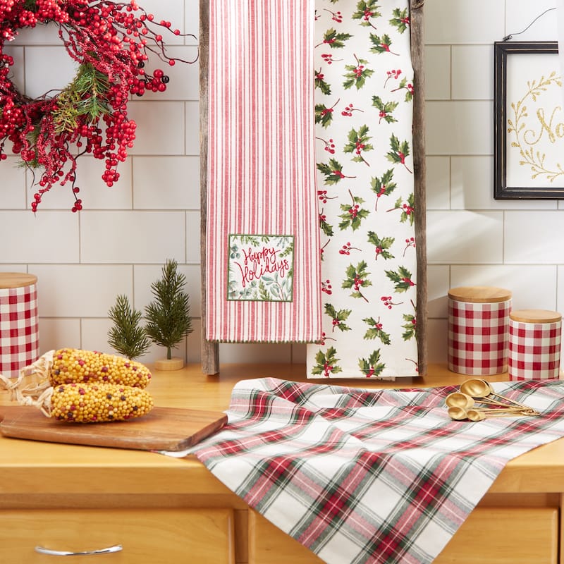 Assorted Christmas Dishtowels (Set Of 2)