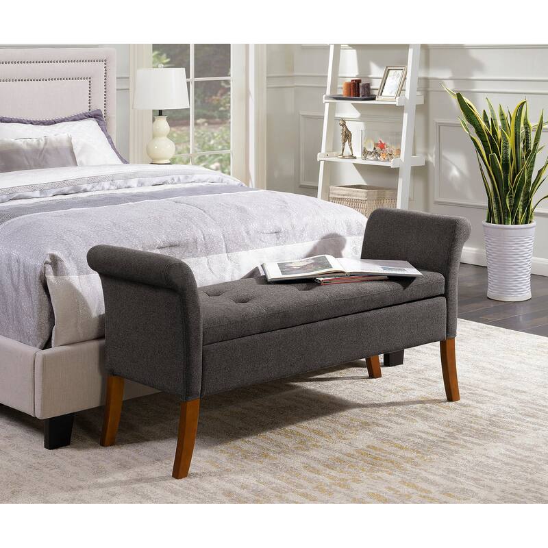 Convenience Concepts Designs4Comfort Garbo Entryway Storage Bench