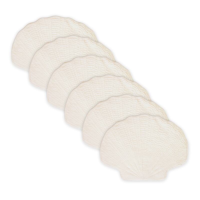 Shell Shaped Placemat S/6