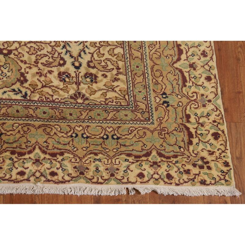 Anatolian Turkish Vintage Rug Hand-Knotted Living Room Wool Carpet - 6'6" X 9'9"