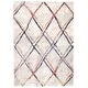preview thumbnail 41 of 48, ECARPETGALLERY Morocco Abstract Moroccan Rug 5'3" x 7'3" - Ivory