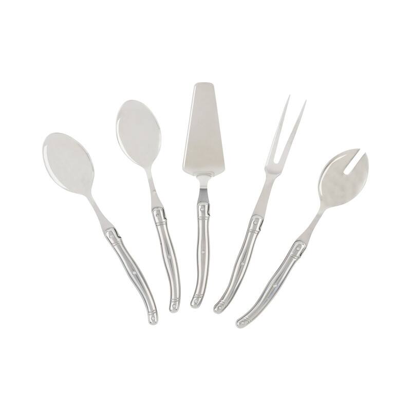 French Home Laguiole 5 Piece Hostess Set, Stainless Steel