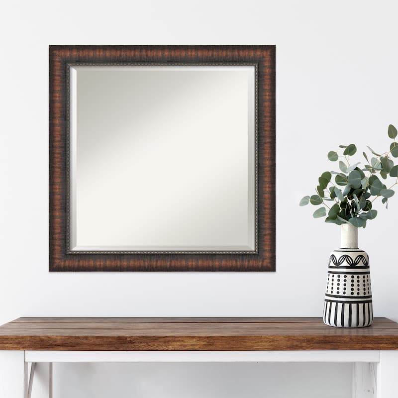 Caleb Brown Beveled Framed Wall Mirror - Caleb Brown
