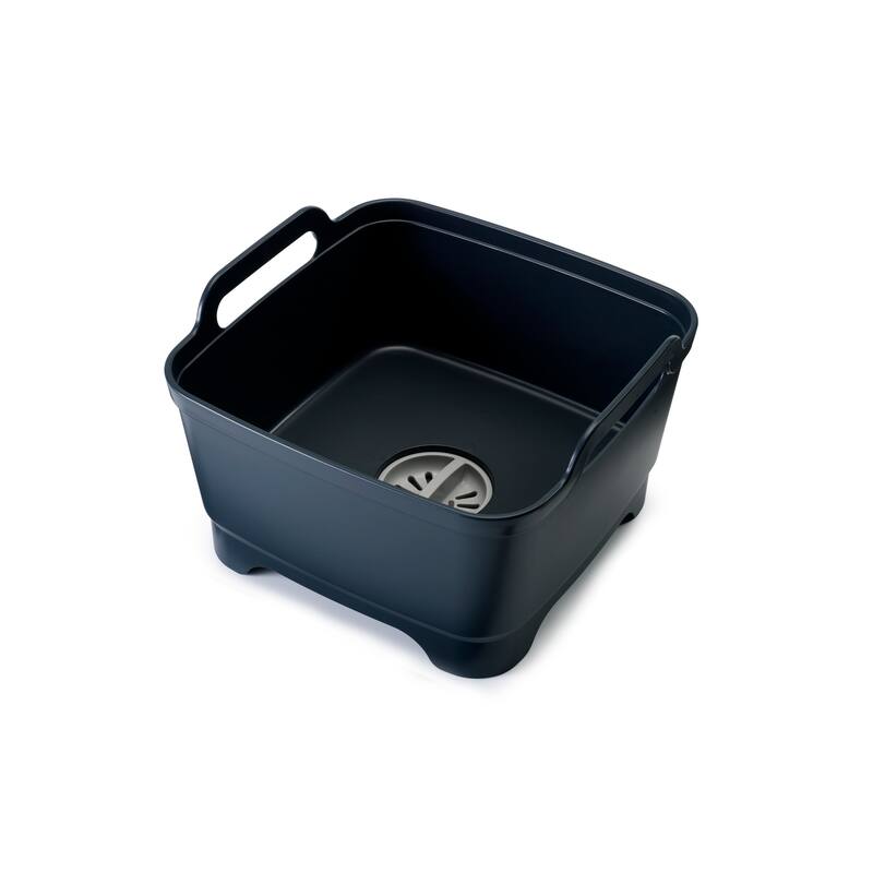 Joseph Joseph Wash&Drain Kitchen Wash Basin with Handles and Draining Plug - Grey