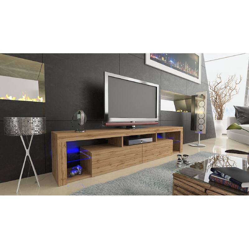 Milano 200 Wall Mounted Floating 79-inch TV Stand