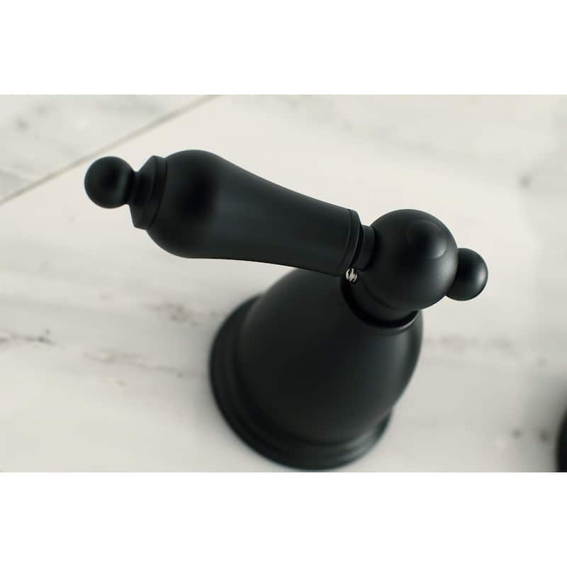 Heritage 3-Hole Wall Mount Roman Tub Faucet in Brushed Nickel