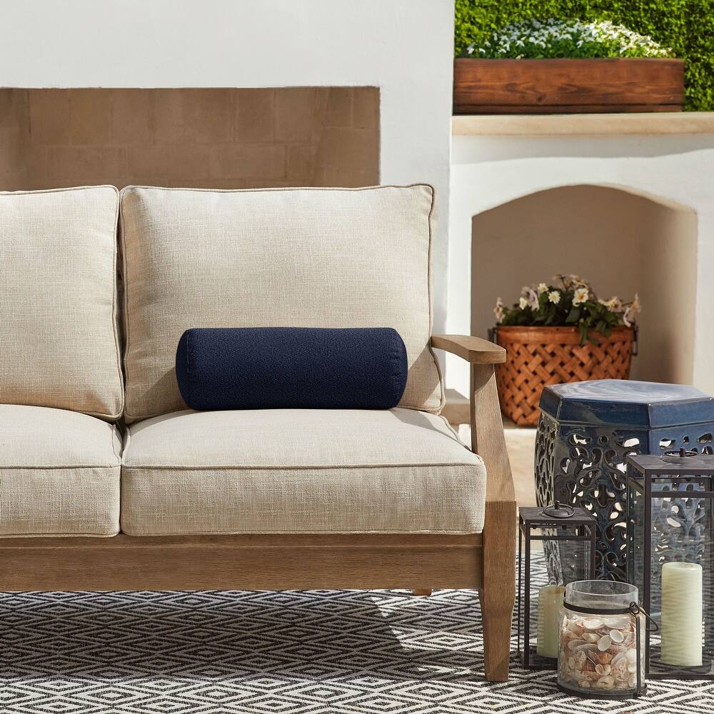 Sorra Home Valdese Boucle Bolster Pillow Single