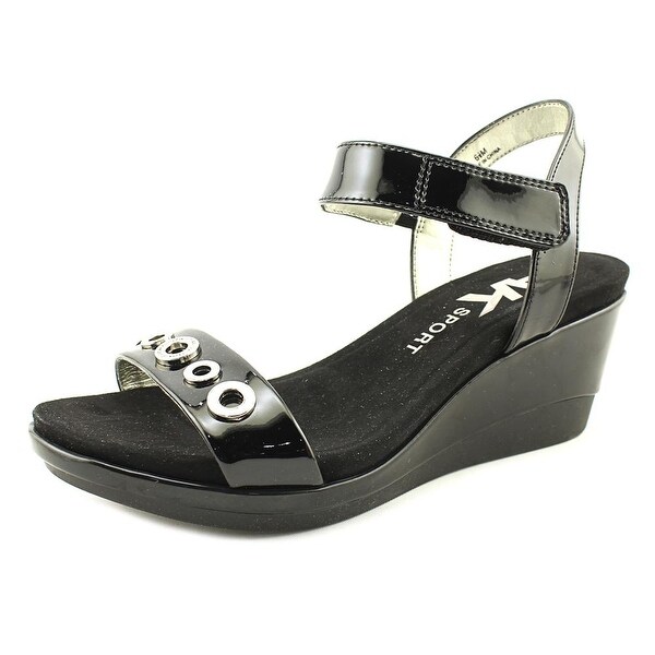 anne klein sport black wedge