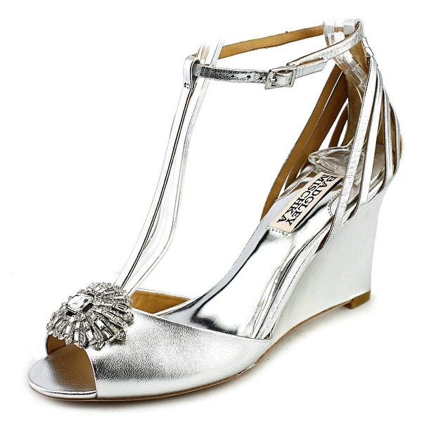 badgley mischka open toe