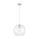 Option Clear Shade / Satin Nickel