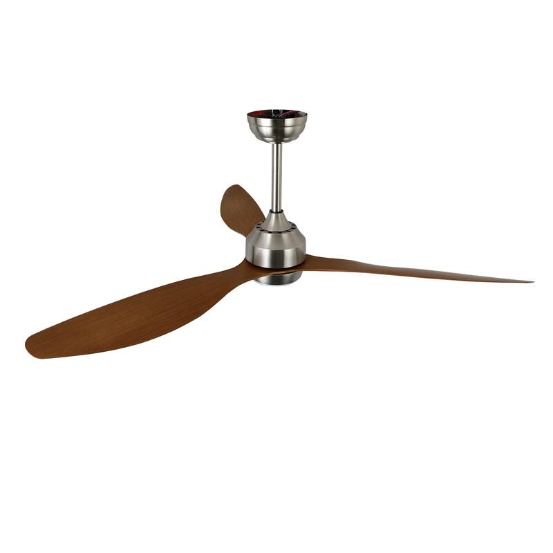 Sofucor 52" Ceiling Fan with Lights Quiet DC Motor 3 ABS Blade 6 Speed Levels,Remote Control,for Patio Living Room,Bedroom
