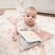 preview thumbnail 7 of 7, Violet Floral Cotton Baby Bib Set (3 Pack)