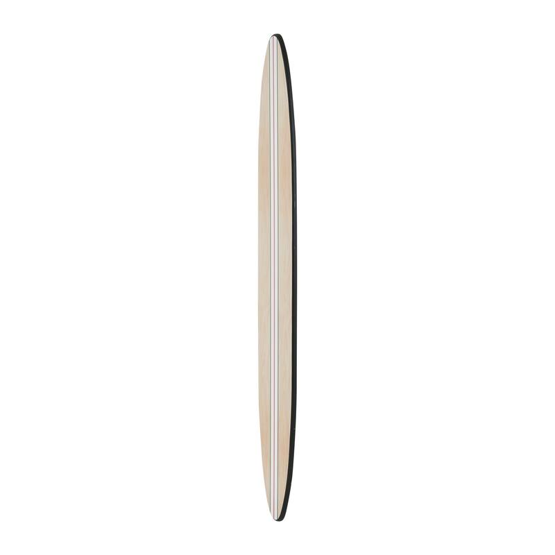Lacquered Wood Surfboard Wall Décor (Hangs Vertical or Horizontal)