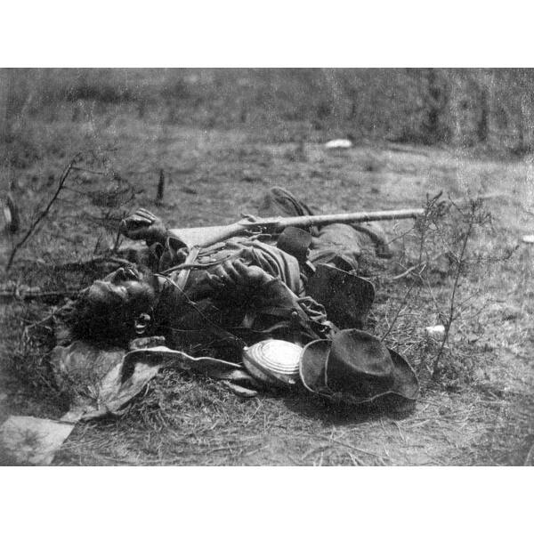 Shop Dead Confederate Soldier Of Ewells Corps Near Spottsylvania Court House History Overstock 24406647
