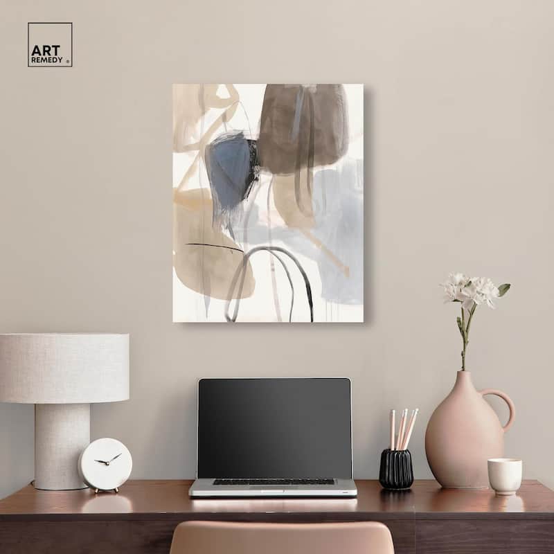 Freeform Movement I Canvas by Art Remedy, Gallery Wrapped