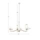 Hampton Hill Brighton 6-Light Farmhouse Metal Chandelier