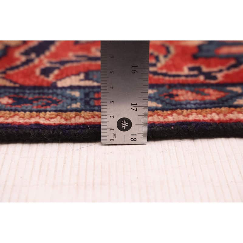 ECARPETGALLERY Hand-knotted Anadol Vintage Navy Wool Rug - 6'7 x 10'0