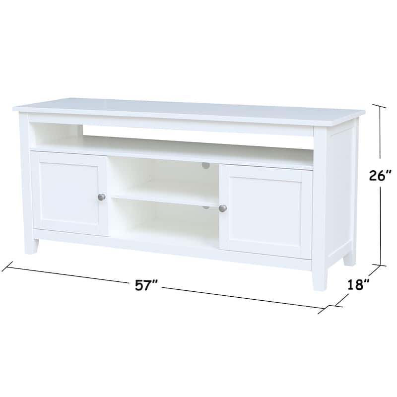 Entertainment / TV Stand with 2 Doors - 57"