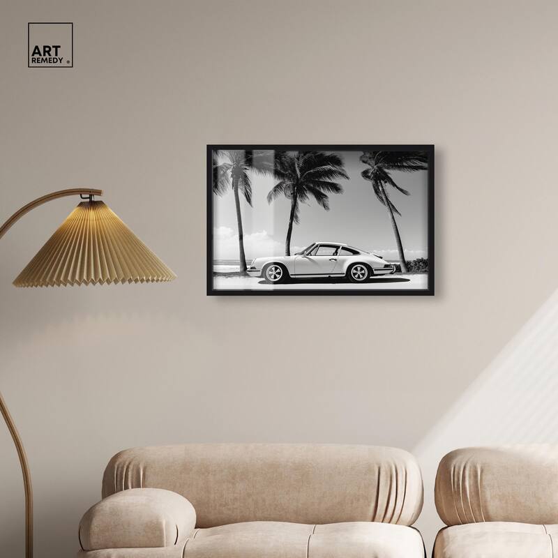 Analog Vintage Car Shadowbox by Art Remedy