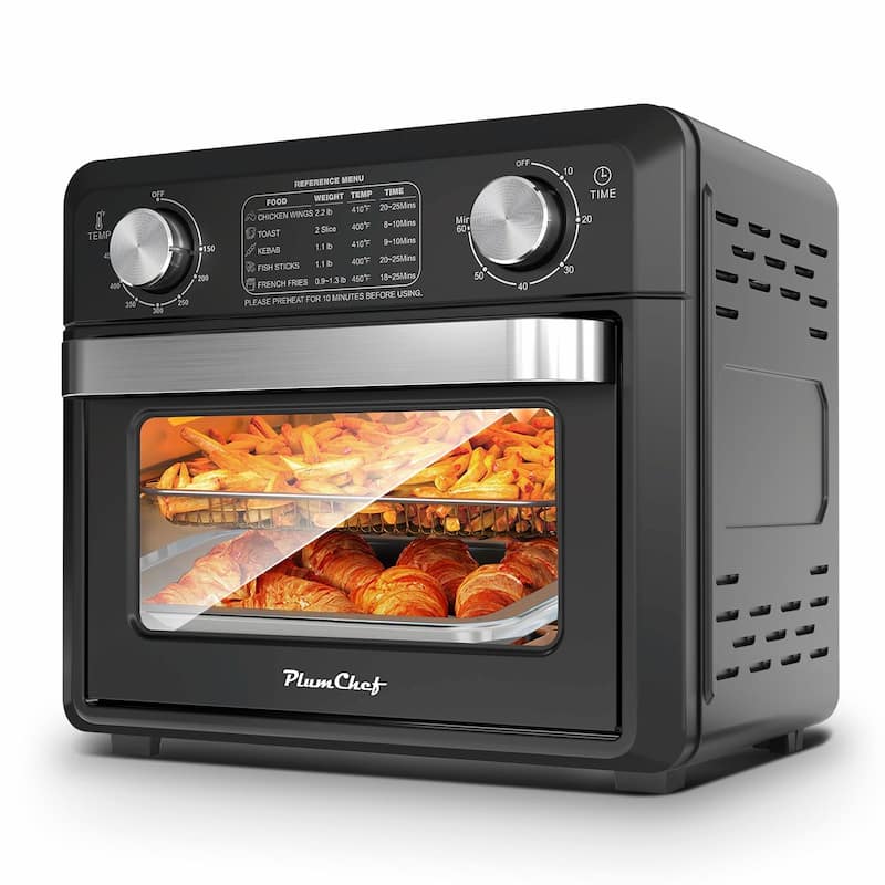 Compact Air Fryer Toaster Oven 11QT, 2-Slice Toast, Countertop Oven