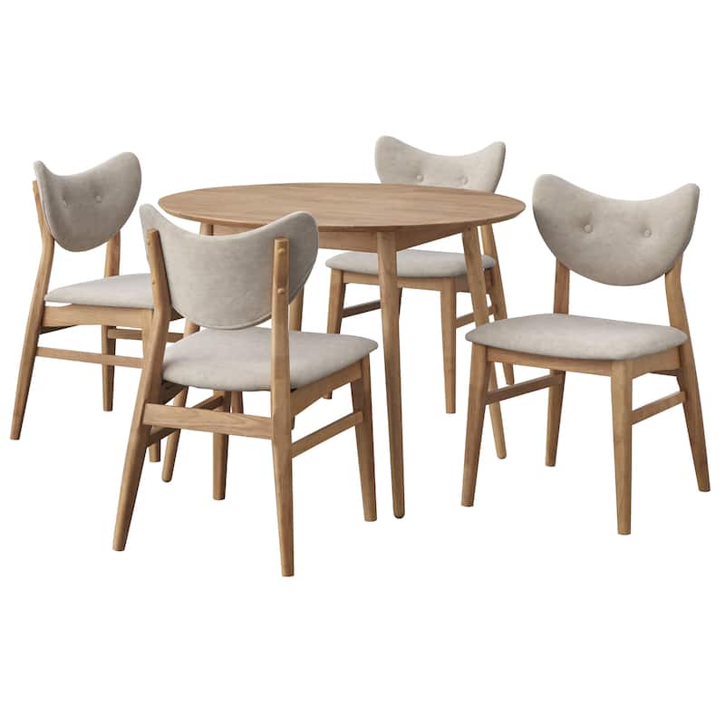 Lifestorey Raylen Solid Wood Dining Table