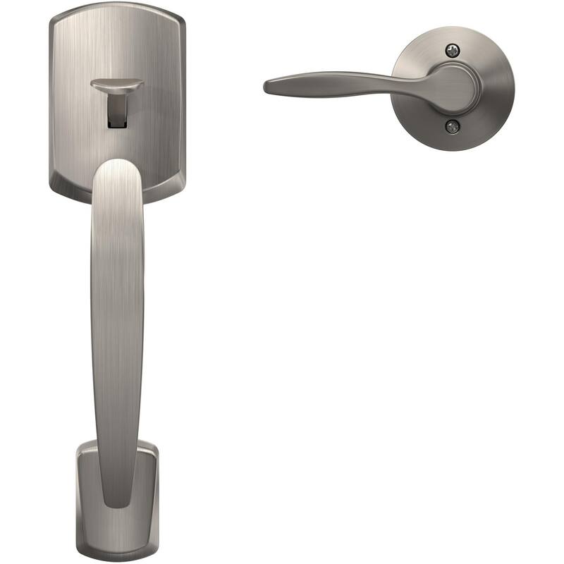 Schlage FE285-GRW-DEL-RH Greenwich Right Handed Sectional Lower Half