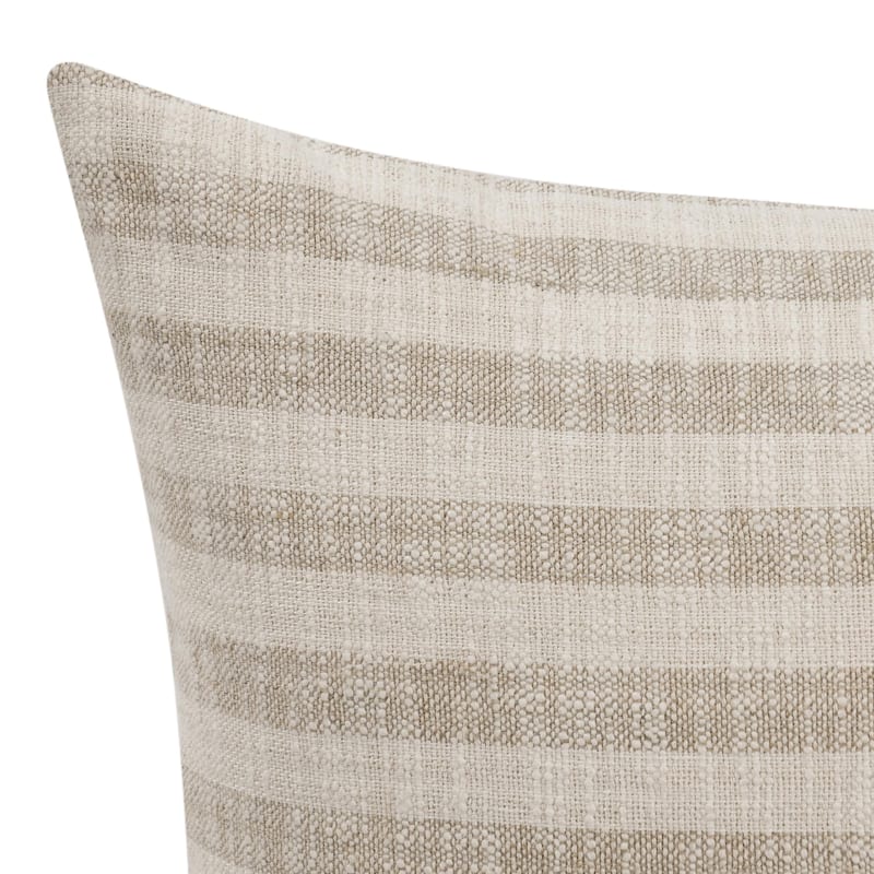 Villa by Classic Home Linna Linen Blend Fabric Throw Pillow