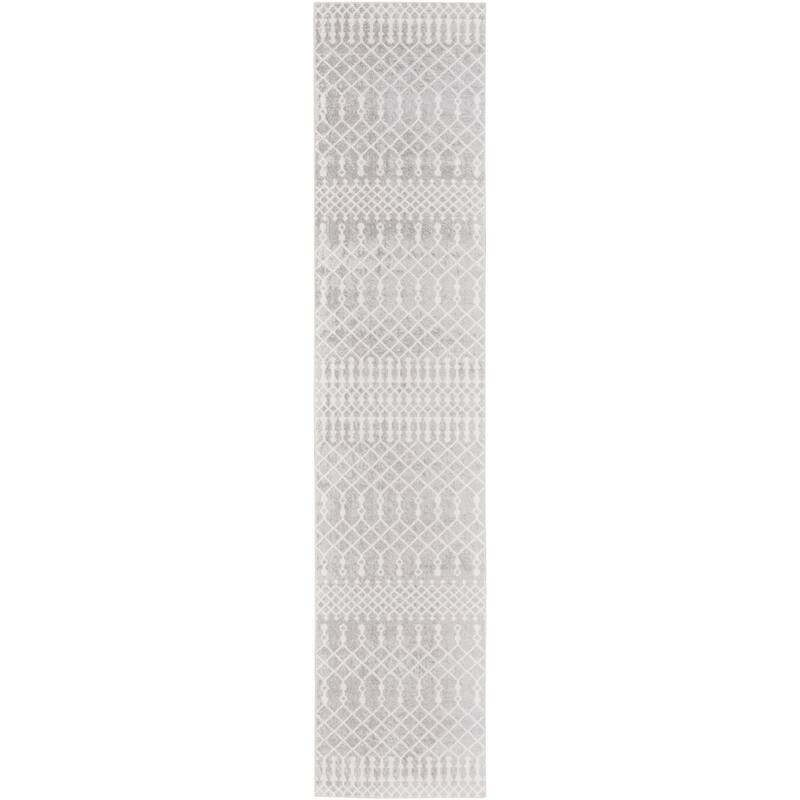 Power Loomed Geometric Modern Low Pile Area Rug - 72' X '24' X '0.25