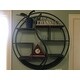 Buckthorn Industrial Circular Firwood Hanging Wall Shelf by Christopher Knight Home - 34.25" H x 34.25" W x 6.50" D