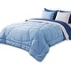 preview thumbnail 21 of 49, KASENTEX 5 or 7 Piece Bed in A Bag Microfiber Down Alternative Comforter Bedding Set with Sheets and Pillow Cases All Season