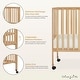 preview thumbnail 4 of 9, Dream On Me Quinn Full-Size Folding Crib