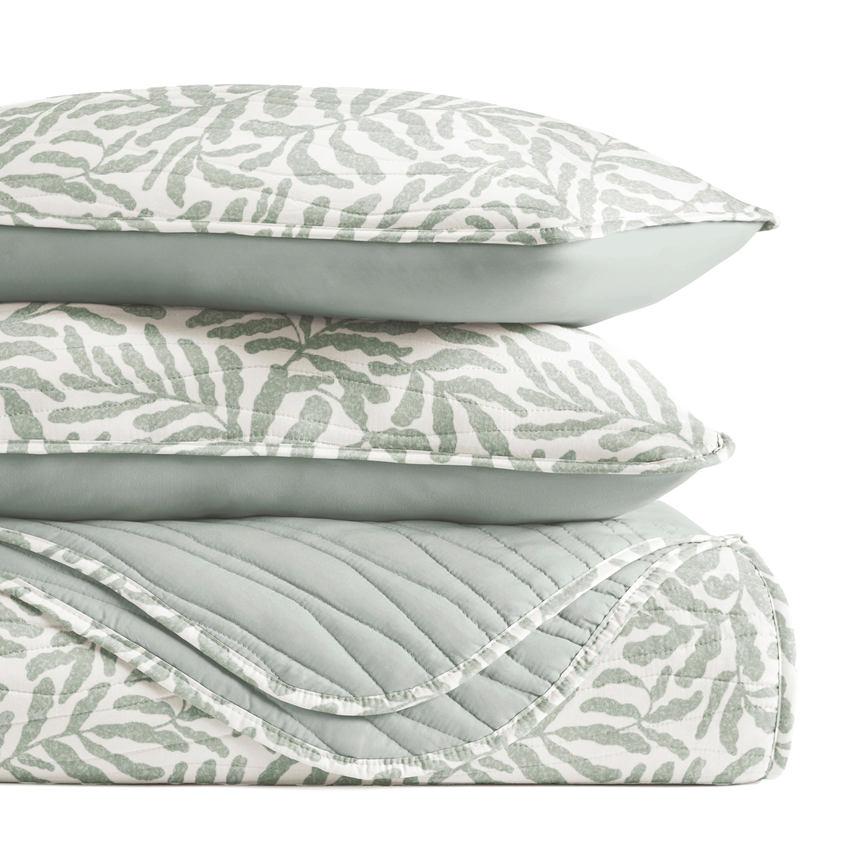 Becky Cameron All Season 3 Piece Reversible Patterned Quilt Set