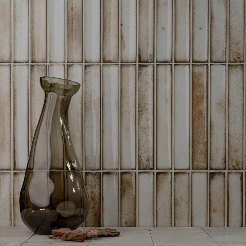 The Tile Life Sakura Fluted 4.5x9 Porcelain Wall Tile