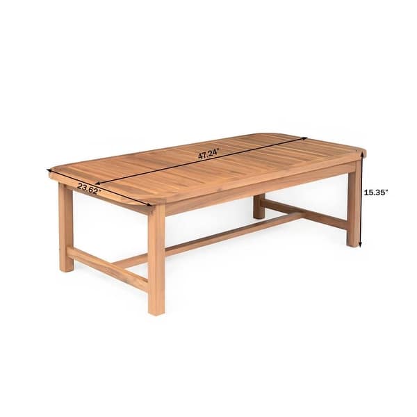 dimension image slide 0 of 3, Christopher Knight Home - Teak Haven Outdoor Solid Wood Wicker 5-Piece Patio Conversation Set with Water-Resistant Cushions