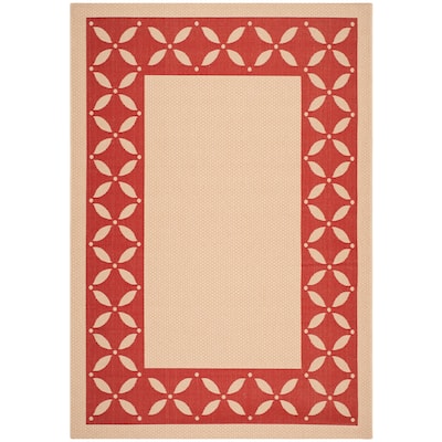 Martha Stewart by SAFAVIEH Mallorca Border Indoor/ Outdoor Waterproof Rug