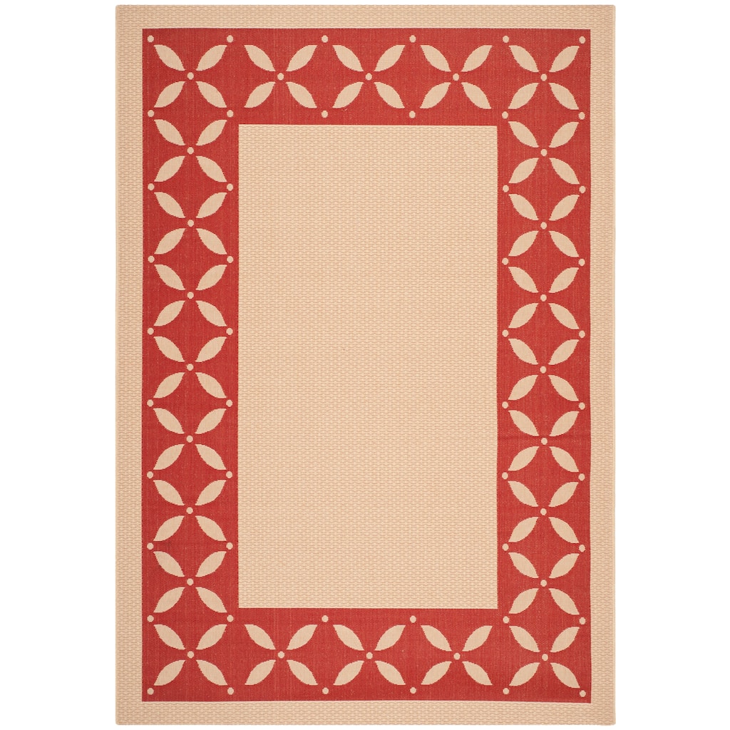 Martha Stewart by SAFAVIEH Mallorca Border Indoor/ Outdoor Waterproof Rug