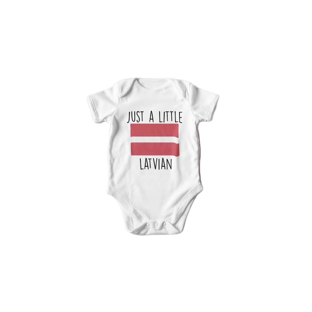 Latvia - Baby Boy Girl Clothes Infant Bodysuit Funny Cute Newborn
