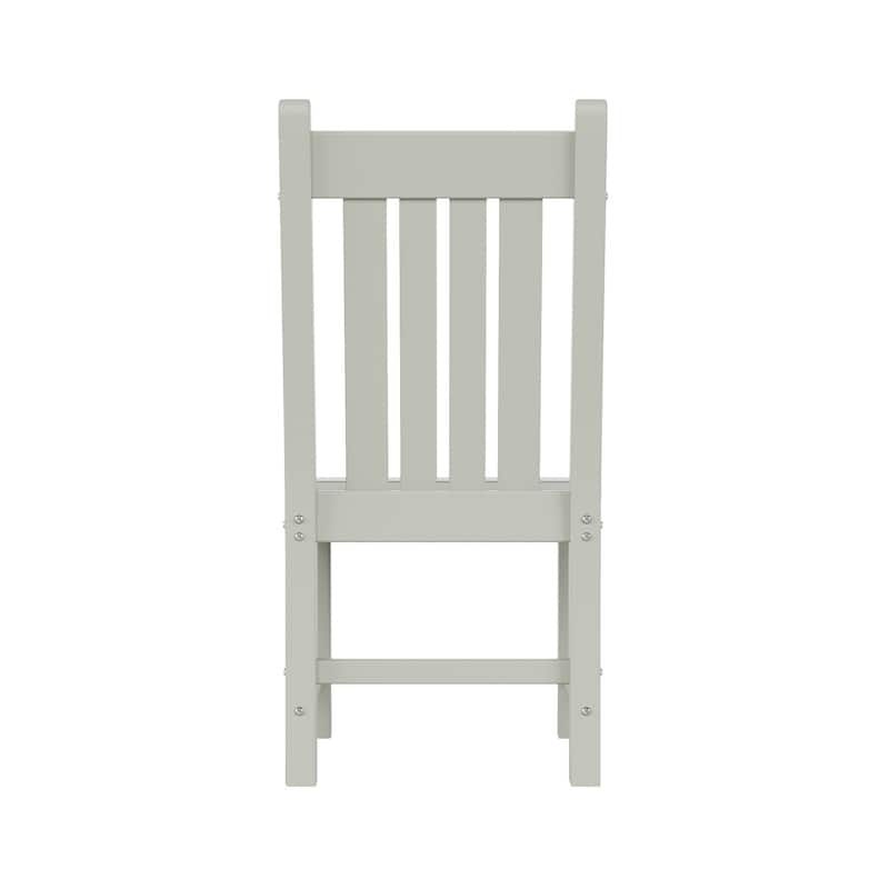 Polytrends Laguna Hdpe All Weather Outdoor Patio Dining Chair