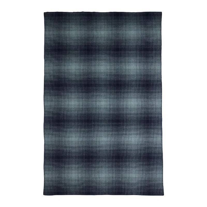 Pendleton Eco-wise Shale Navy Plaid Blanket