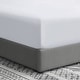 preview thumbnail 12 of 15, Swift Home Double Brushed Microfiber 16-Inch Deep Pocket Single Fitted Sheet Full - White