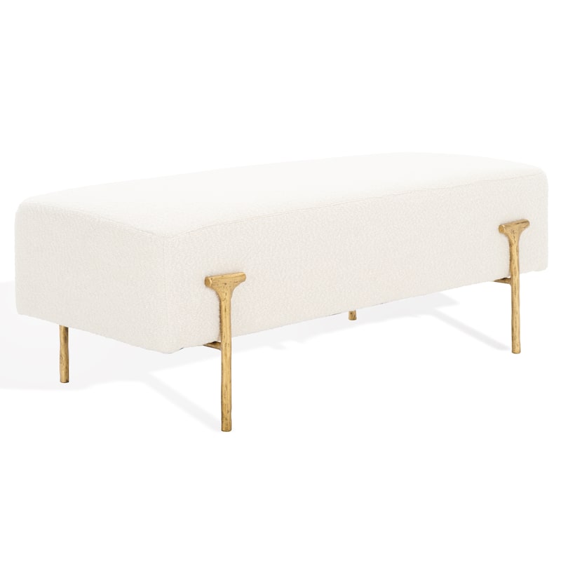 SAFAVIEH Couture Jessa Rectangular Bench - 36"W x 17"D x 14"H