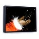 preview thumbnail 2 of 6, Designart 'Christmas Holiday Fancy Santa Claus VII' Traditional Framed Christmas Canvas Wall Decor