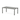 POLYWOOD Parsons 38" X 72" Dining Table